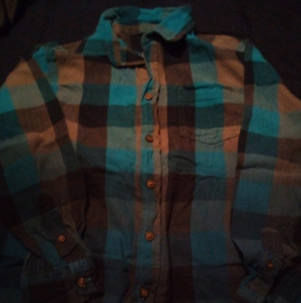 Boys Flannel Long Sleeve Shirt